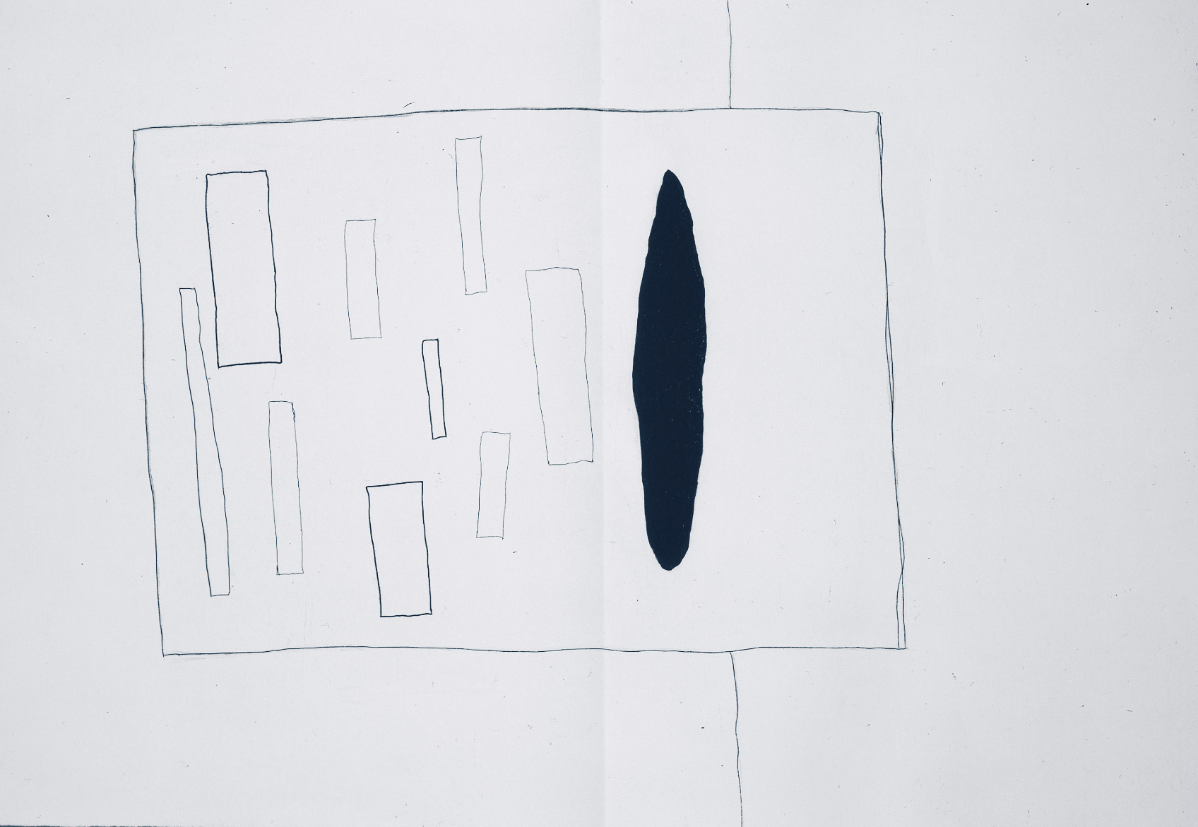 Jurgen Partenheimer, page from Giant Wall, 2